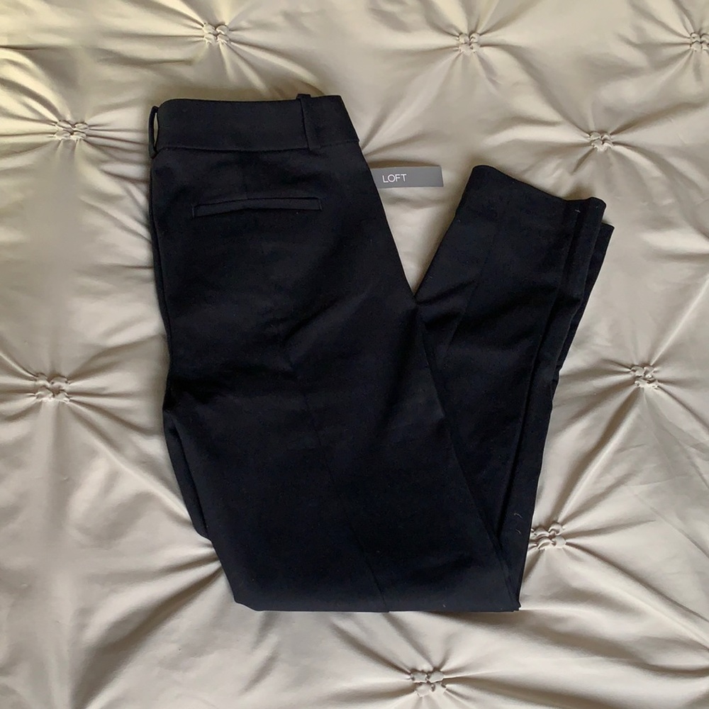 Loft skinny ankle length pants